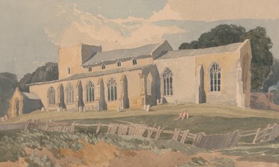 Blickling Church, Norfolk, from the South-East by John Sell Cotman